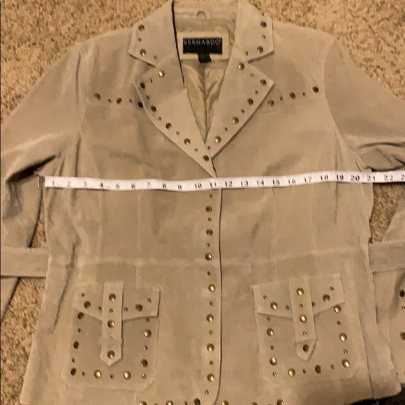 Leather blazer - Picture 7 of 8